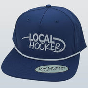 ALL STAR Big Text Local Hooker Rope Trucker NAVY