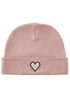 Life is Good W Cuffed Beanie Heart HIMALAYAN PINK