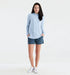 Free Fly W Bamboo Lightweight Hoody II CLEAR SKY