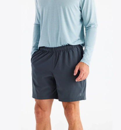 Free Fly M Lined Breeze Short STORM CLOUD