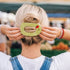 Teleties Large Flat Round Clip LOCALLY GROWN