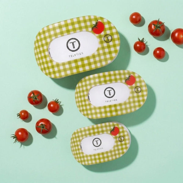 Teleties Large Flat Round Clip LOCALLY GROWN