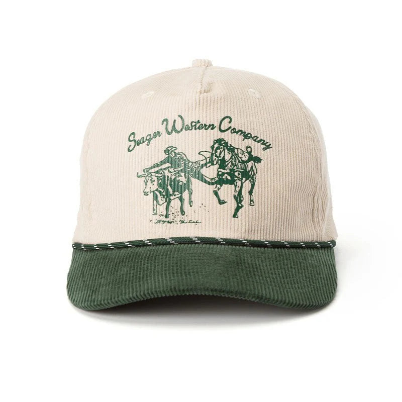 Seager Los Rios Snapback GREEN / CREAM
