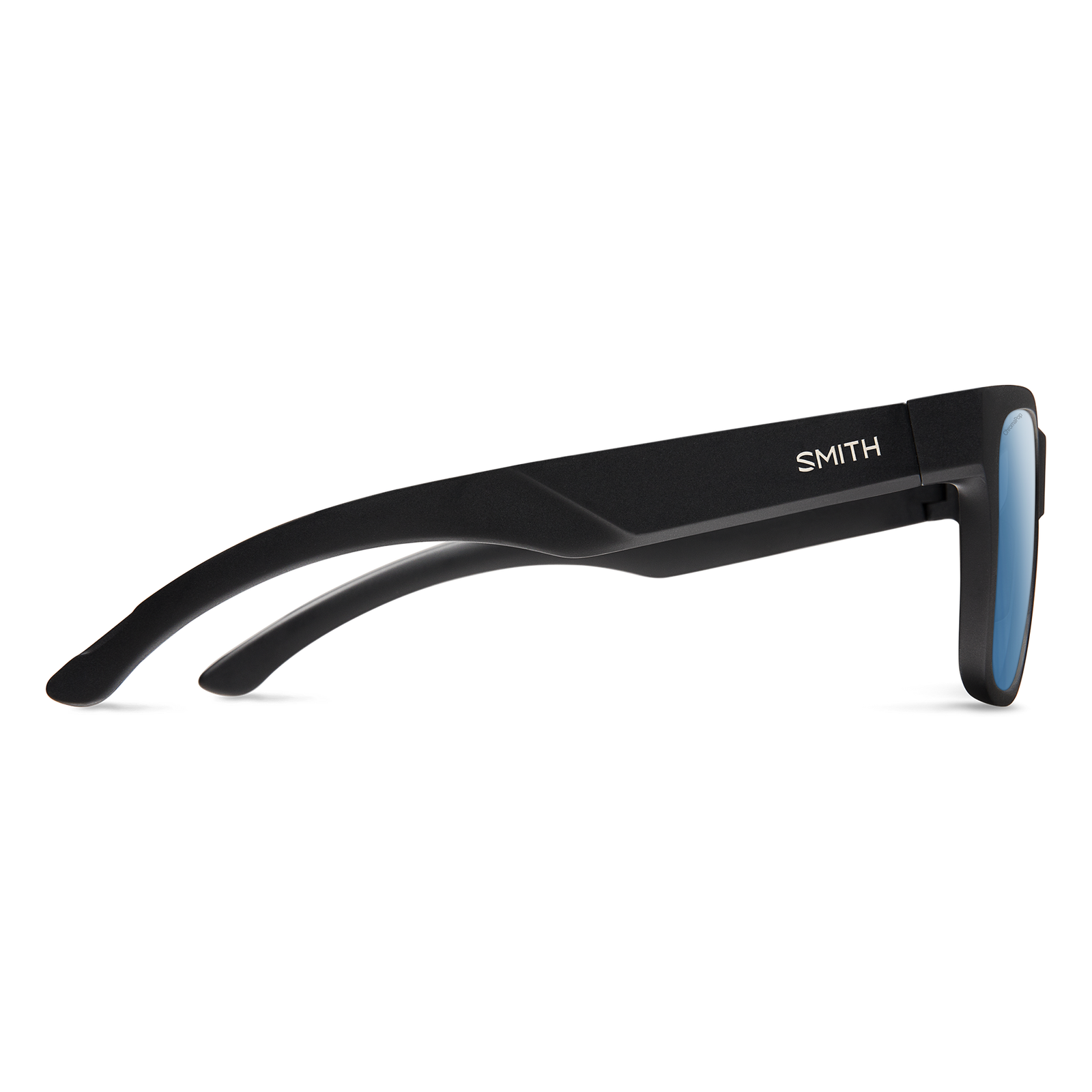 Smith Lowdown XL 2 Matte Black | ChromaPop Glass Polarized Blue Mirror