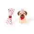 Lilies & Roses Cute Dog w/ Scarf Hair Clip