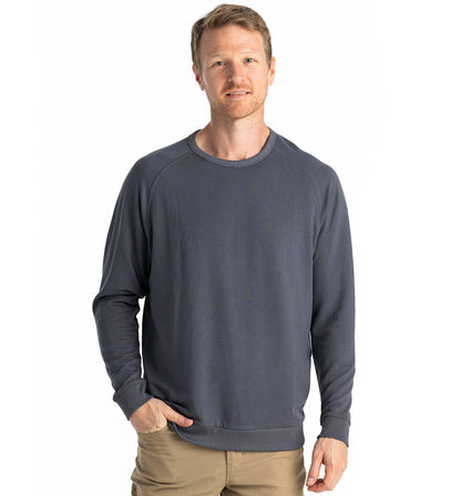 Free Fly M Bamboo LW Fleece Crew STORM CLOUD