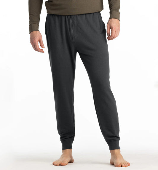 Free Fly M Bamboo LW Fleece Jogger BLACK SAND