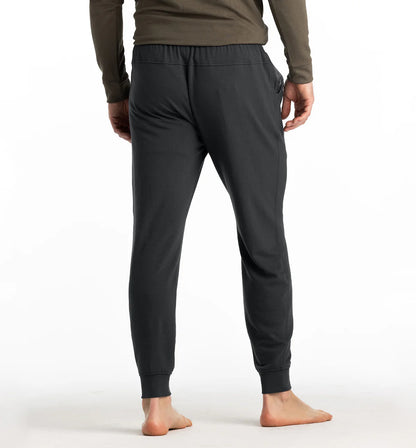 Free Fly M Bamboo LW Fleece Jogger BLACK SAND