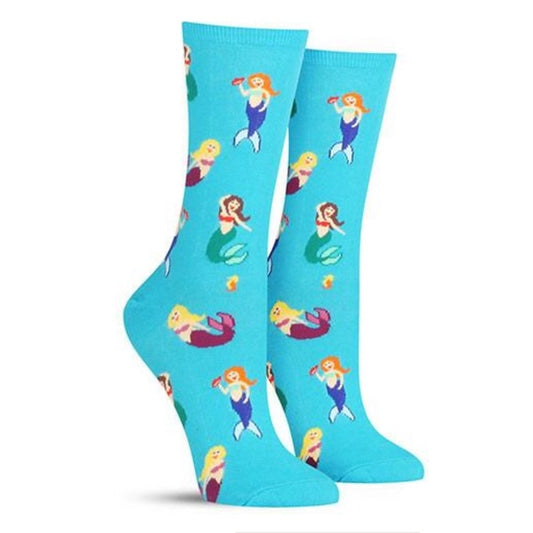 Socksmith W Mermaids BLUE LAGOON