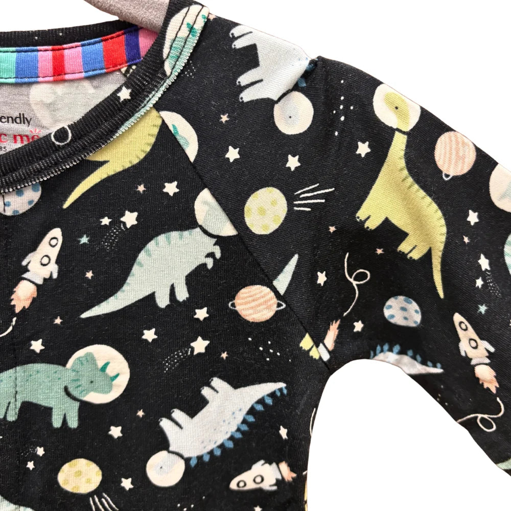 Magnetic Me Modal LS Romper ASTROCERATOPS