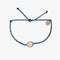 Pura Vida Meadow Rose Gold Charm Bracelet DENIM