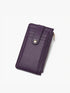 Jen & Co Mae Vegan Wallet DARK PURPLE