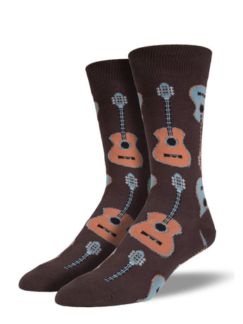 Socksmith M Guitars BROWN