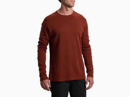 KUHL M LS Invigoratr Merino Crew CHILI OIL