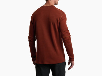 KUHL M LS Invigoratr Merino Crew CHILI OIL