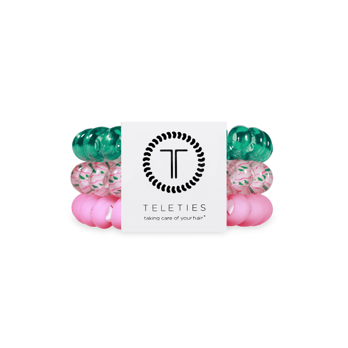 Teleties Large 3-Pack MERRY PINKMAS