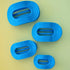 Teleties Medium Round Flat Clip MIAMI VICE