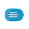 Teleties Medium Round Flat Clip MIAMI VICE