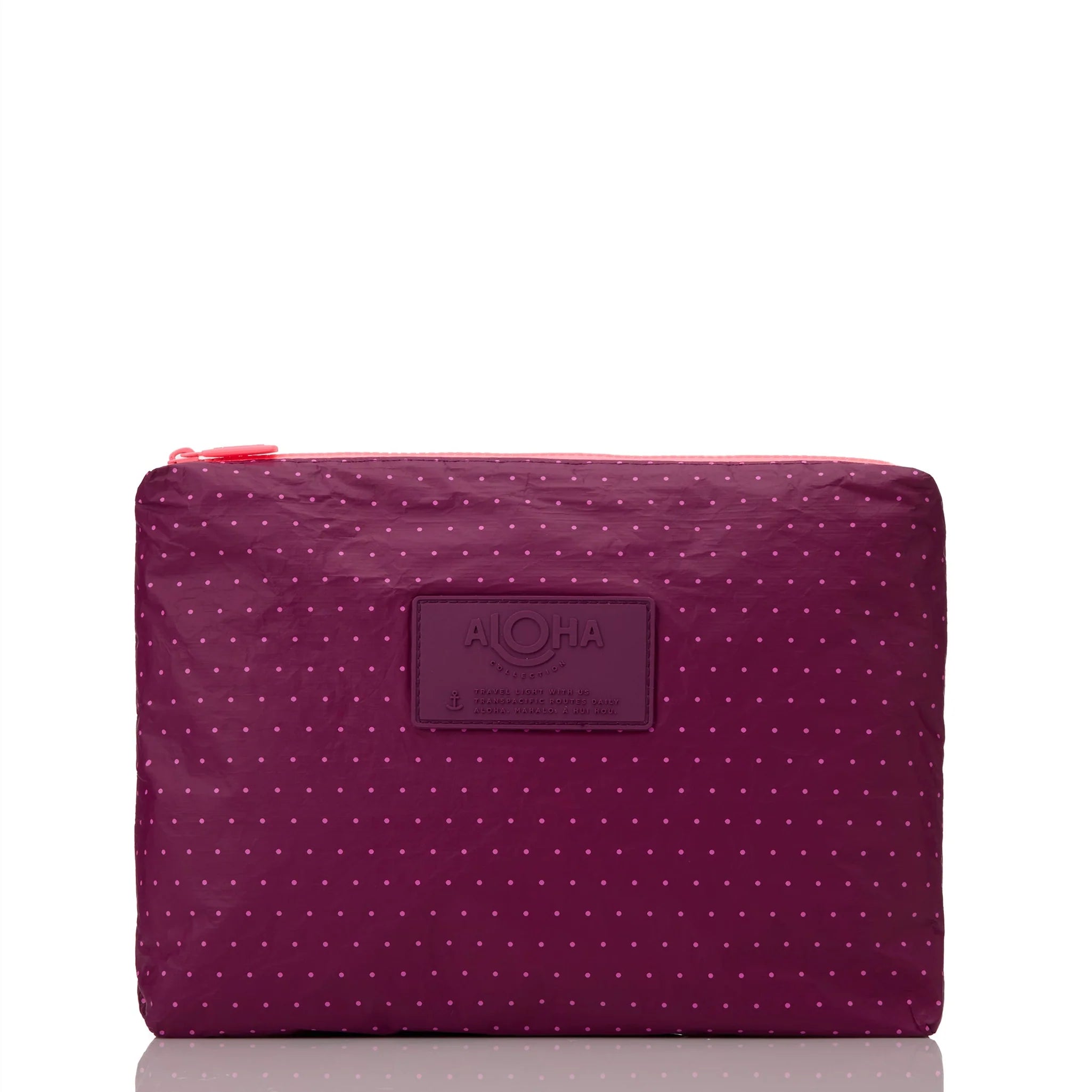 ALOHA Collection Oui Mid Pouch FRUIT PUNCH on PLUM