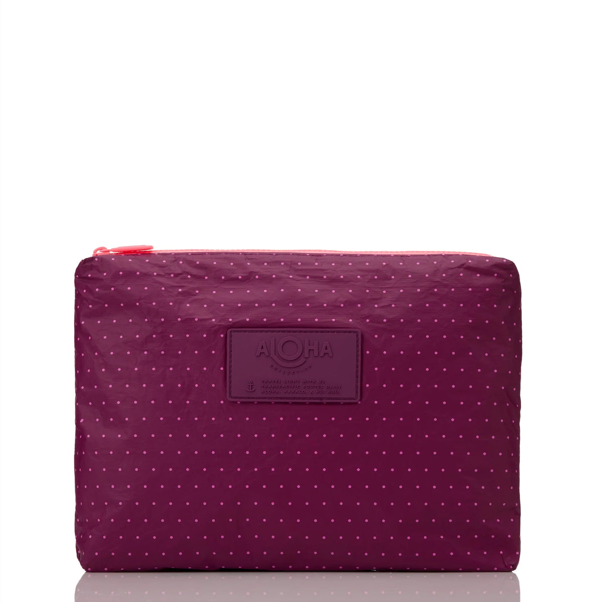 ALOHA Collection Oui Mid Pouch FRUIT PUNCH on PLUM