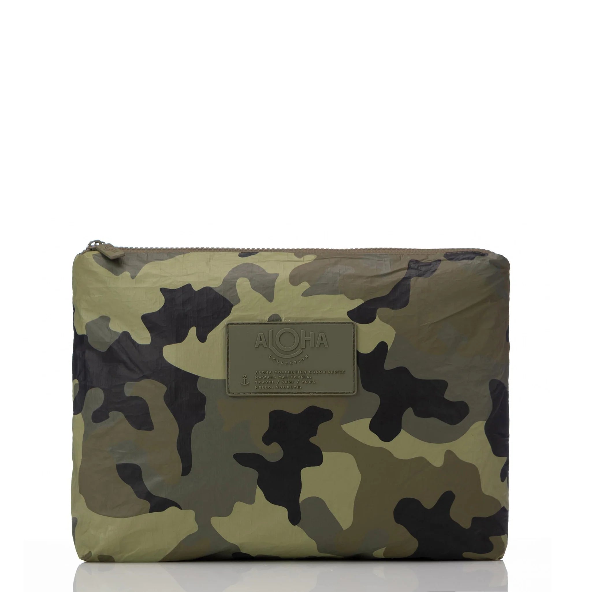 ALOHA Collection Mid Camo Pouch HUNTER/OLIVE