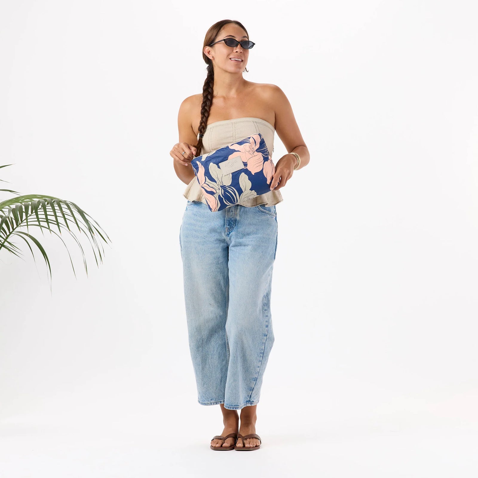 ALOHA Collection Hoaloha Mid Pouch NAVY