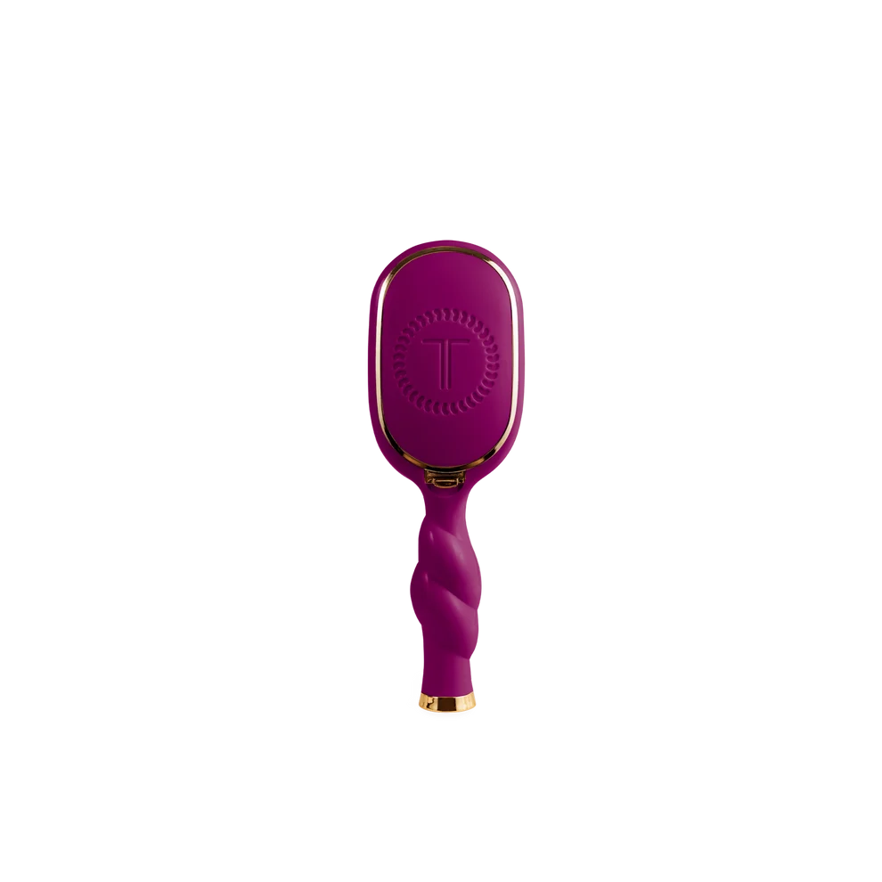Teleties Mini Detangler Hair Brush - Medium Hair MULBERRY