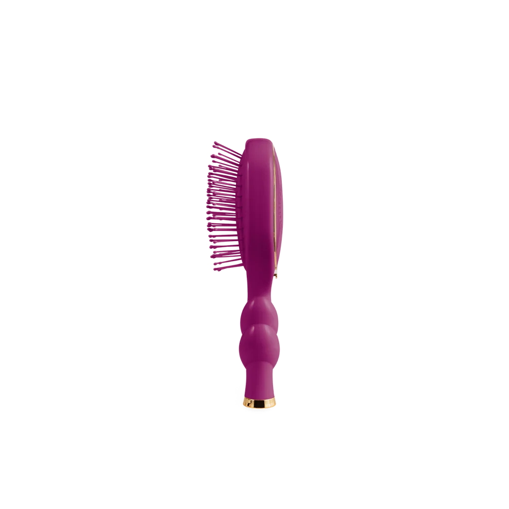 Teleties Mini Detangler Hair Brush - Medium Hair MULBERRY