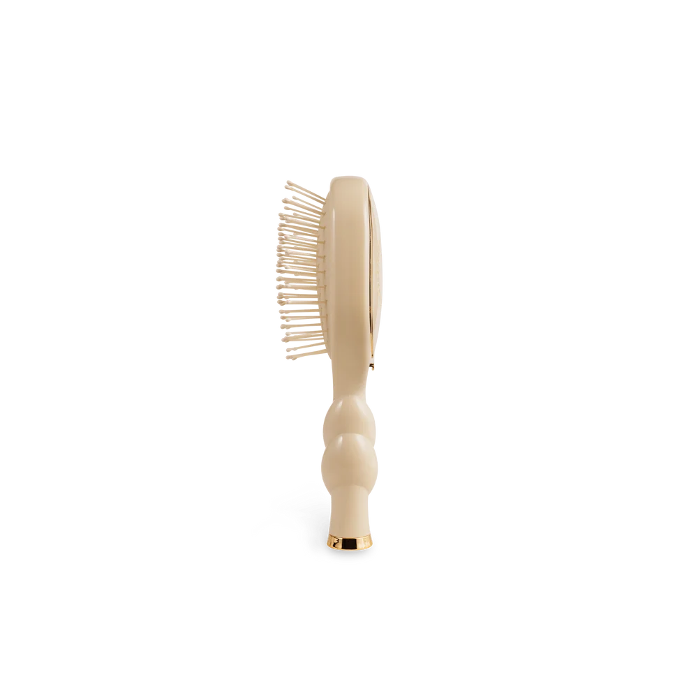 Teleties Mini Detangler Hair Brush - Medium Hair TAN