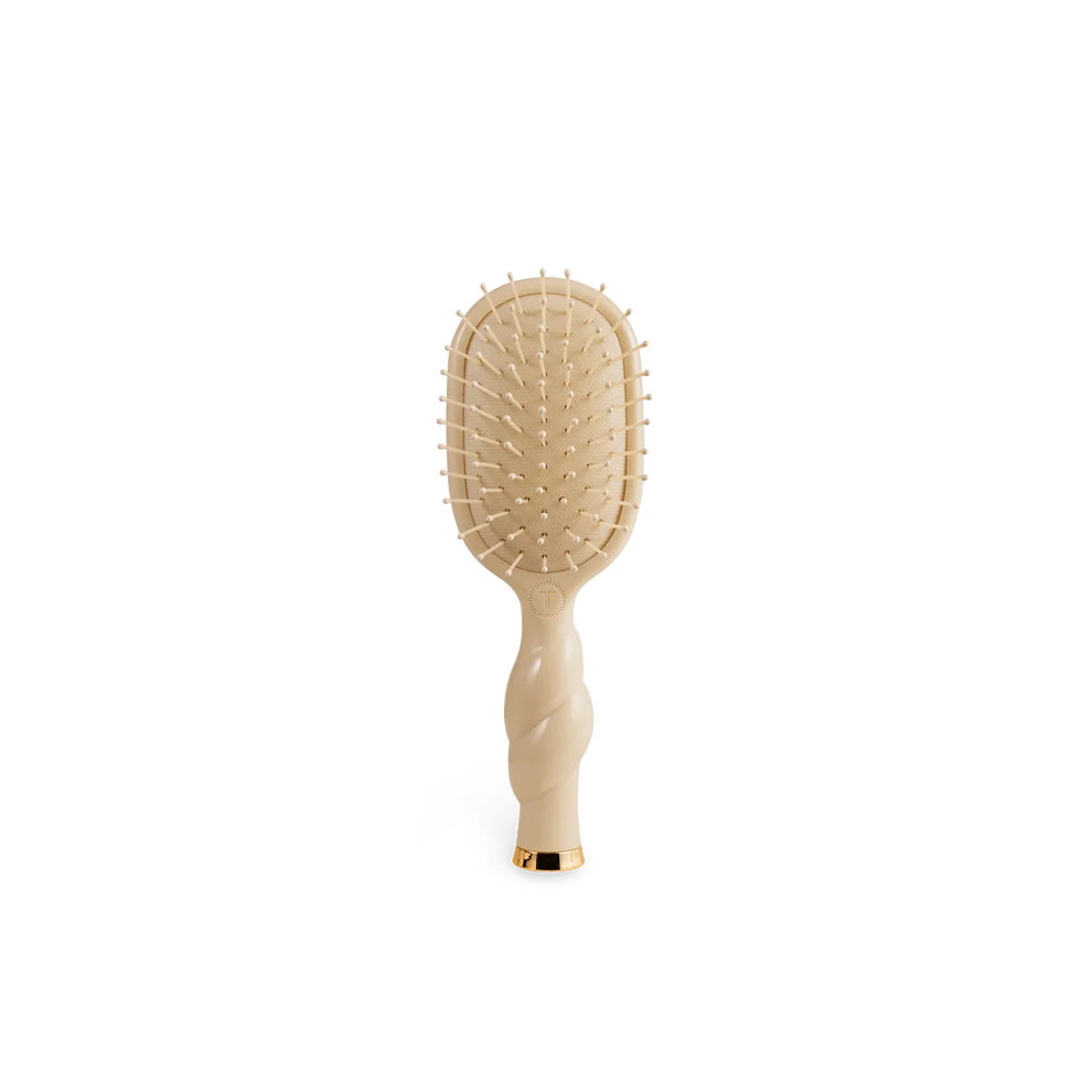 Teleties Mini Detangler Hair Brush - Medium Hair TAN