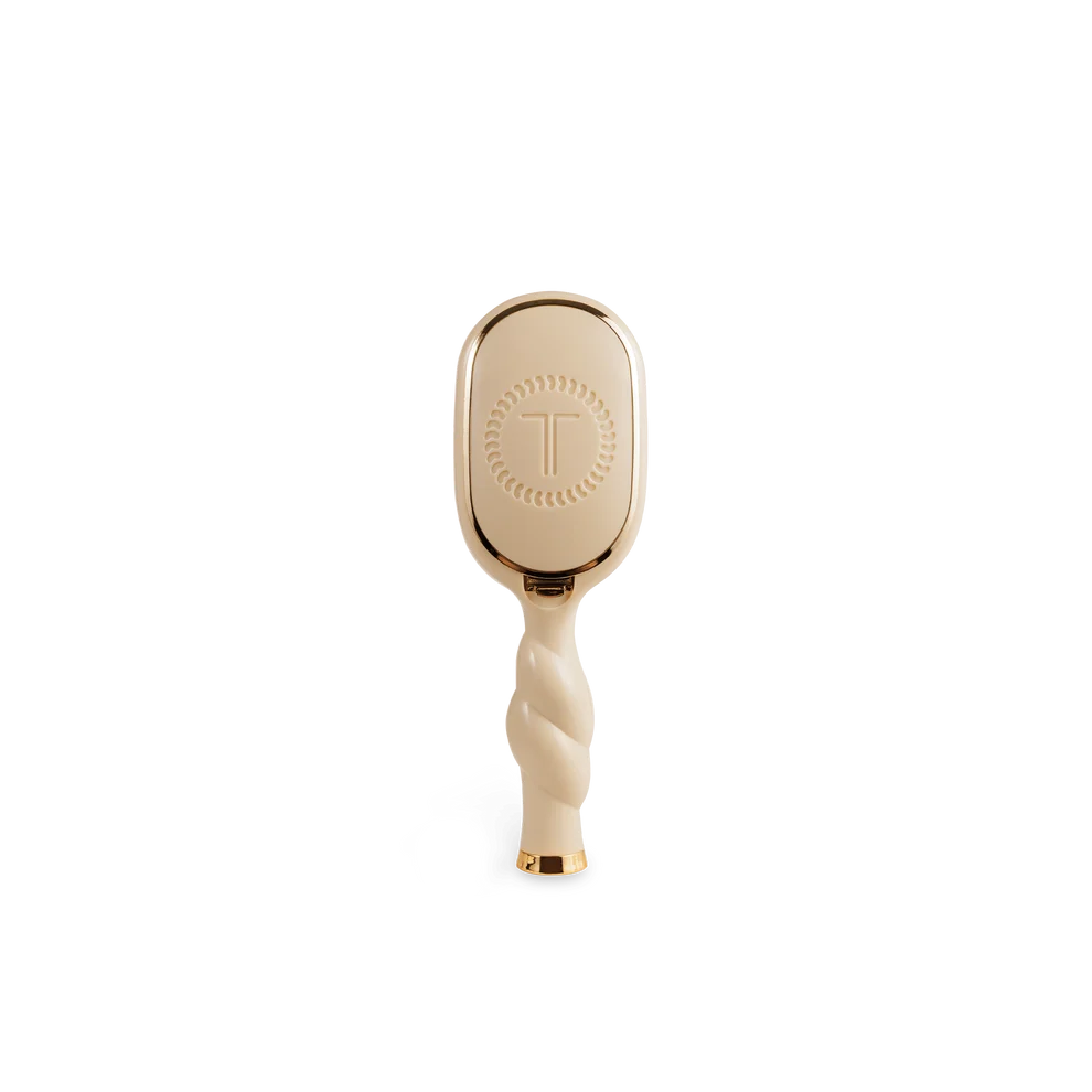 Teleties Mini Detangler Hair Brush - Medium Hair TAN