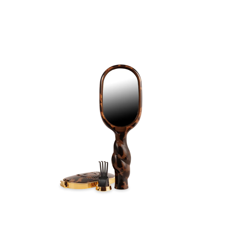 Teleties Mini Detangler Hair Brush - Medium Hair TORTOISE