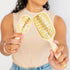 Teleties Mini Vented Hair Brush - All Hair Types TAN