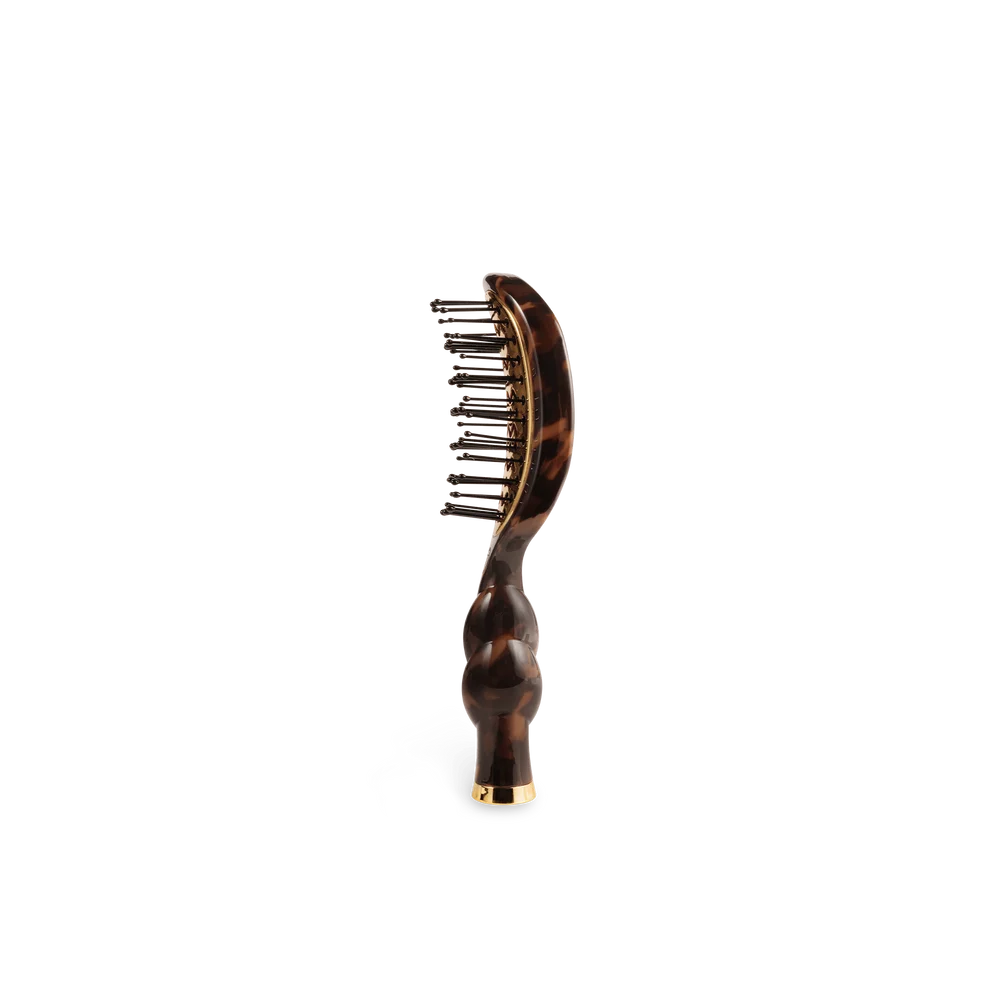 Teleties Mini Vented Hair Brush - All Hair Types TORTOISE