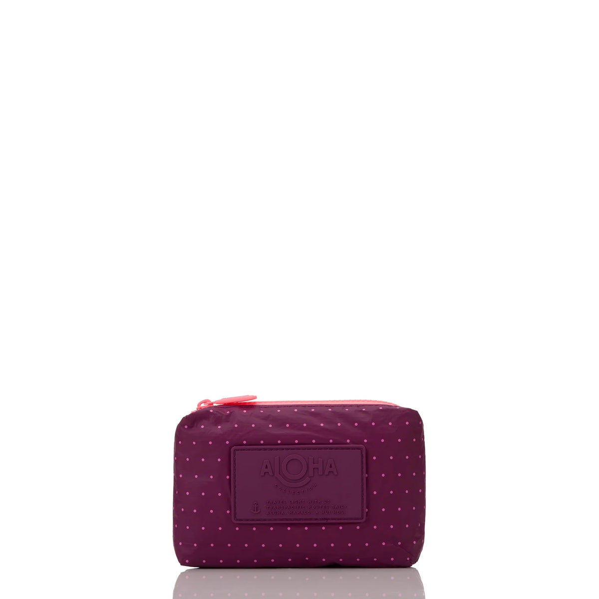 ALOHA Collection Oui Mini Pouch FRUIT PUNCH on PLUM