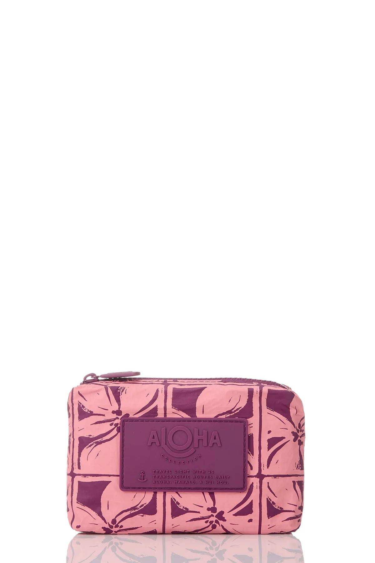 ALOHA Collection Lattice Mini Pouch CANDY PLUM