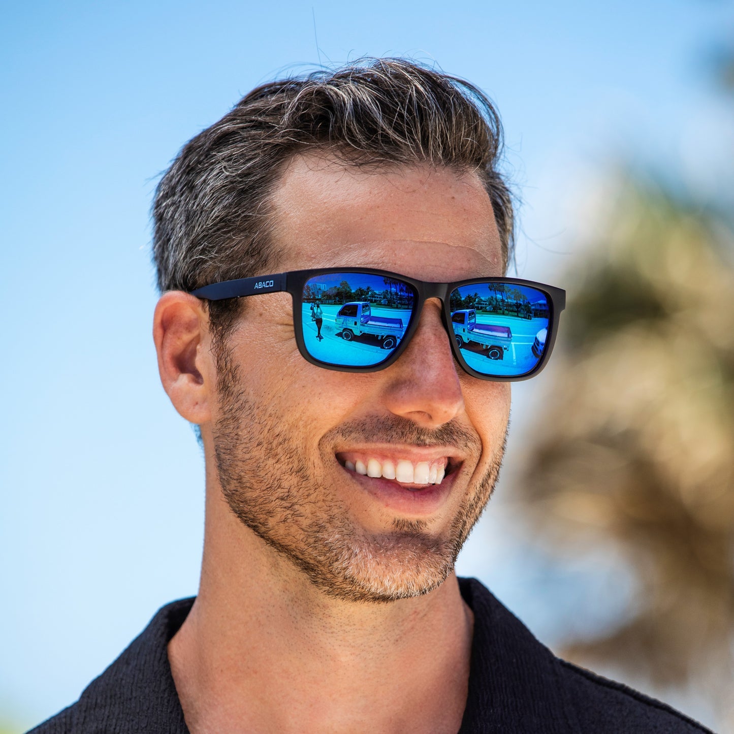 Abaco Jesse II MATTE BLACK/DEEP BLUE