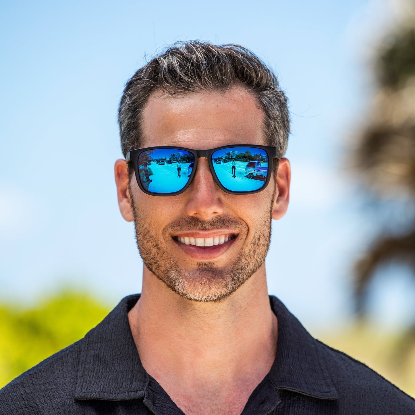 Abaco Jesse II MATTE BLACK/DEEP BLUE