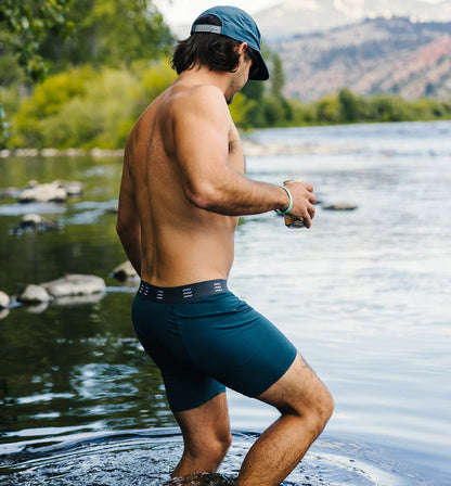 Free Fly M Bamboo Motion Boxer OCEAN MIST
