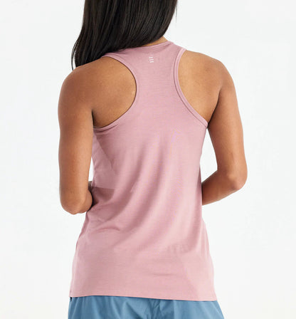 Free Fly W Bamboo Motion Racerback HARBOR PINK