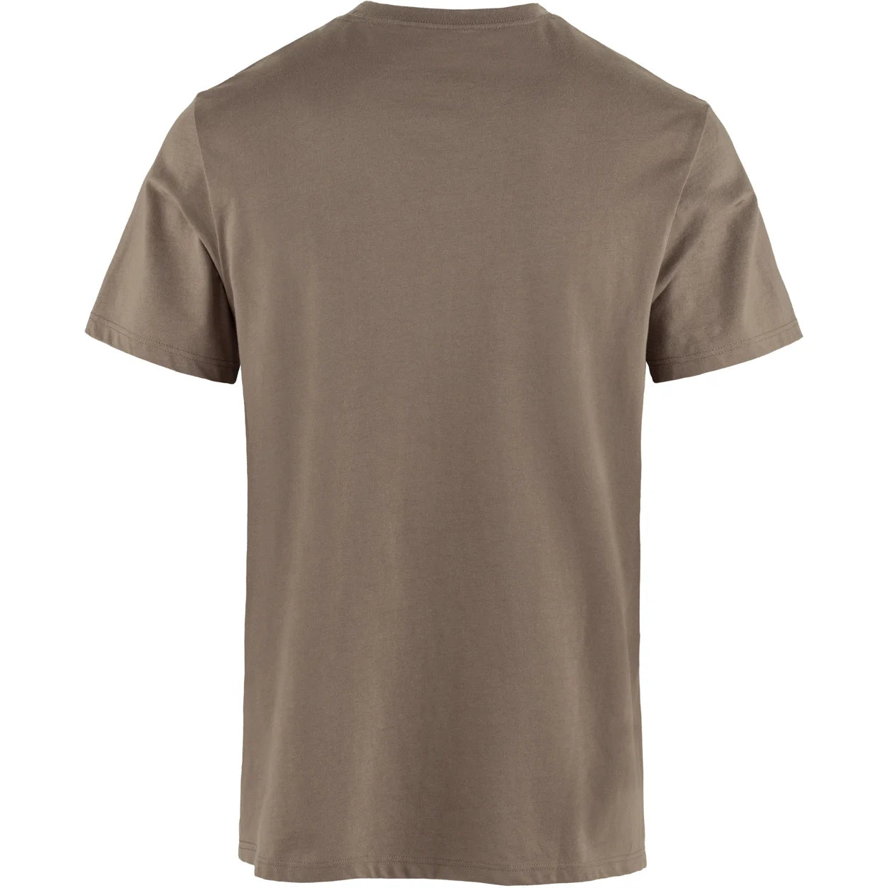 Fjallraven M SS Multi Color Logo T-Shirt  SUEDE BROWN
