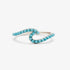 Pura Vida Neon Wave Ring SILVER