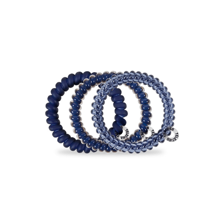 Teleties Small 3-Pack NIGHTFALL NAVY