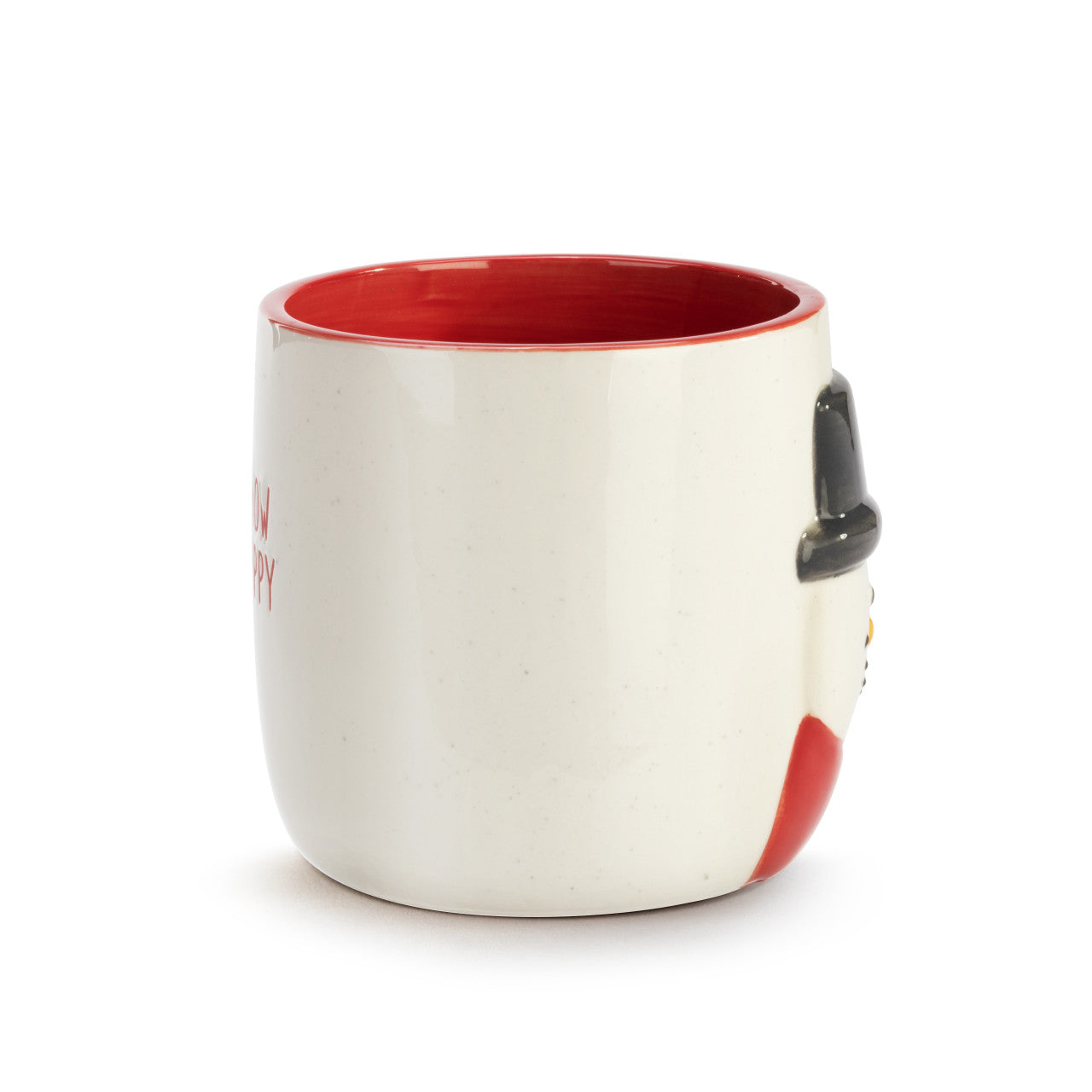 Demdaco Ceramic Snowman Mug