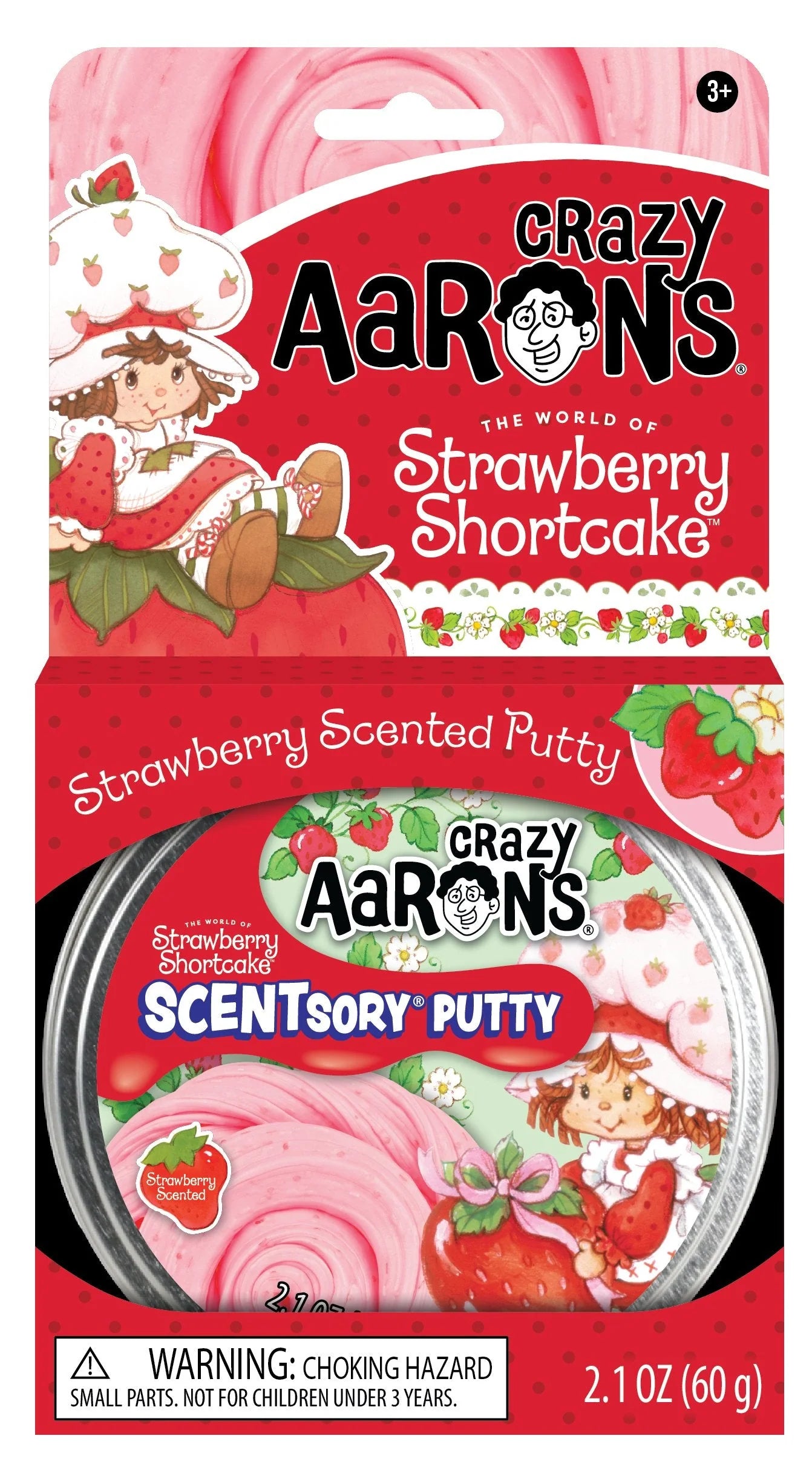 Crazy Aaron's STRAWBERRY SHORTCAKE SCENTED