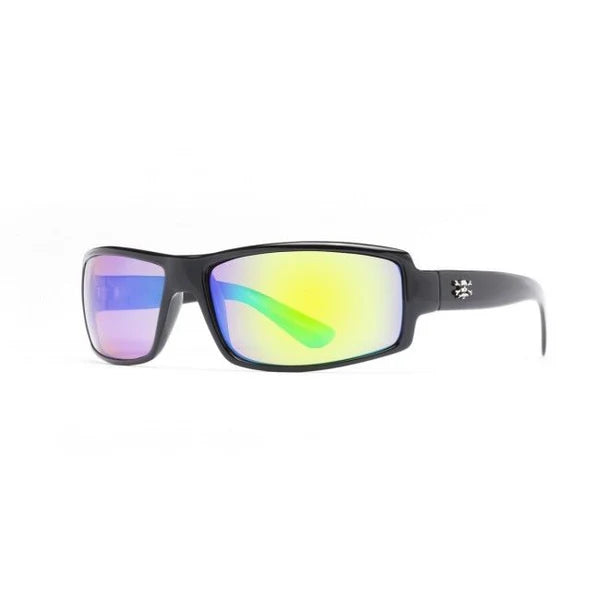 Calcutta Whitehaven Sunglasses BLACK/GREEN  MIRROR