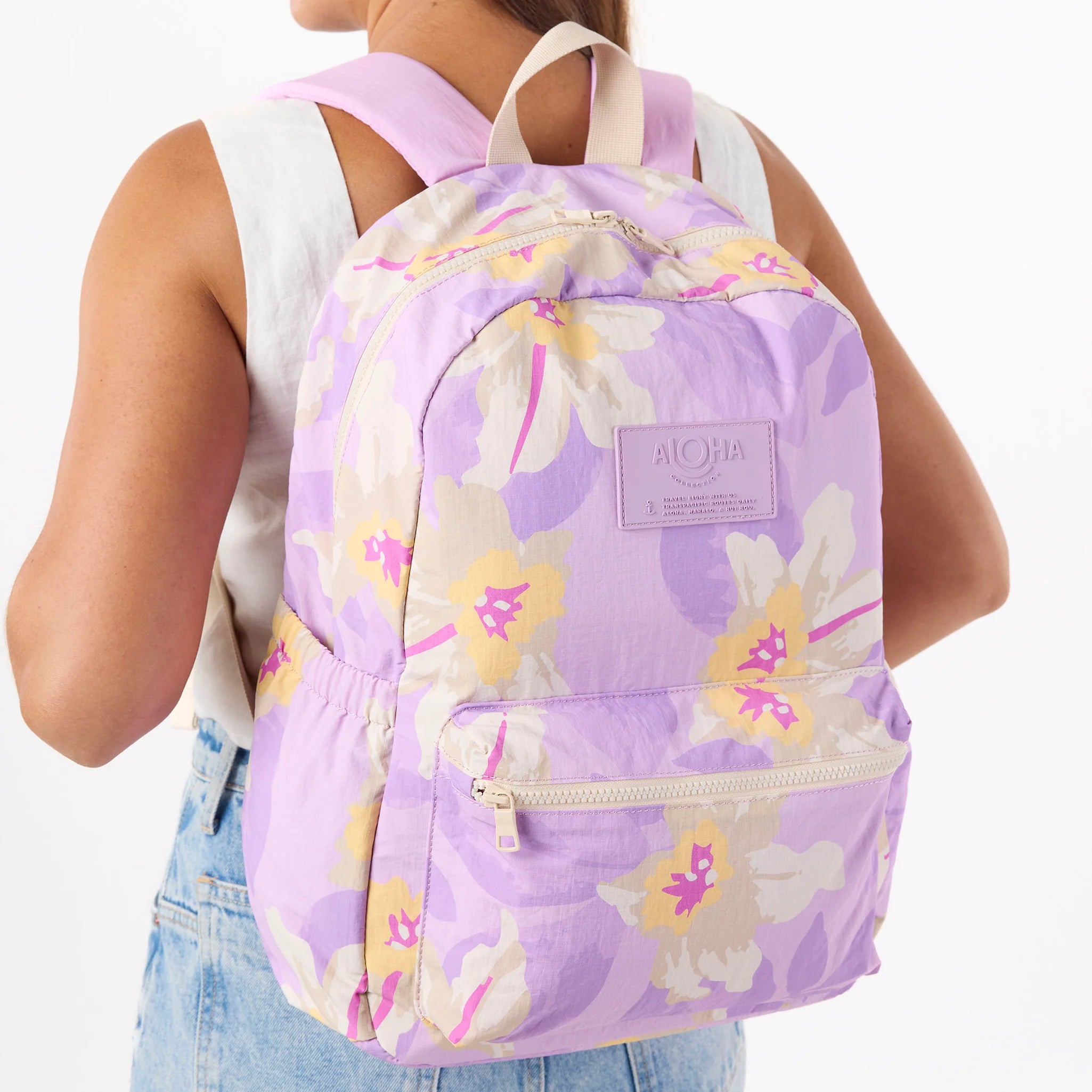 ALOHA Collection Makana Backpack LAVANDER