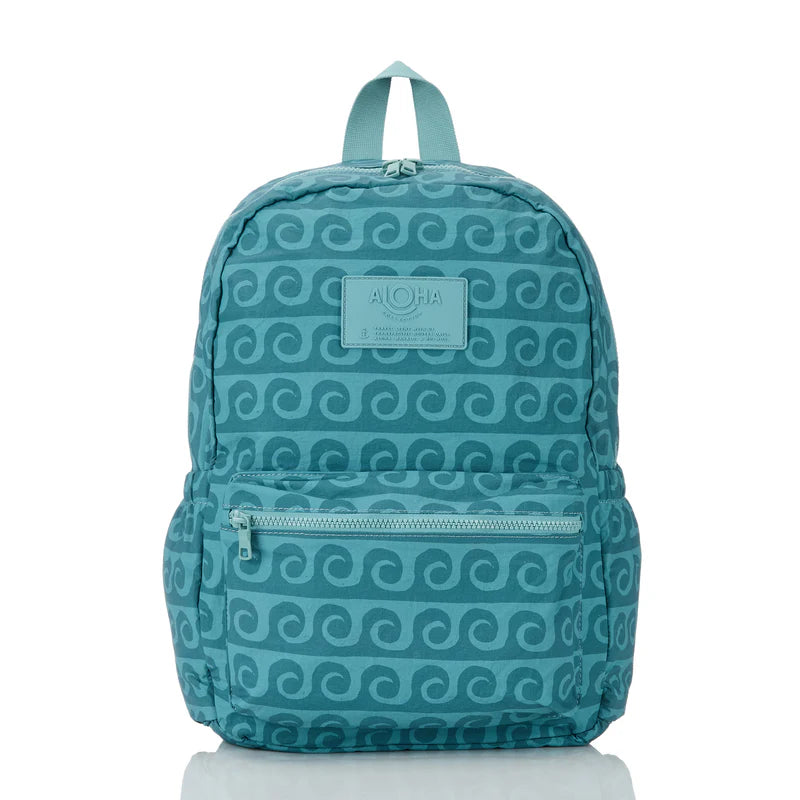 ALOHA Collection Party Wave Backpack TIDE