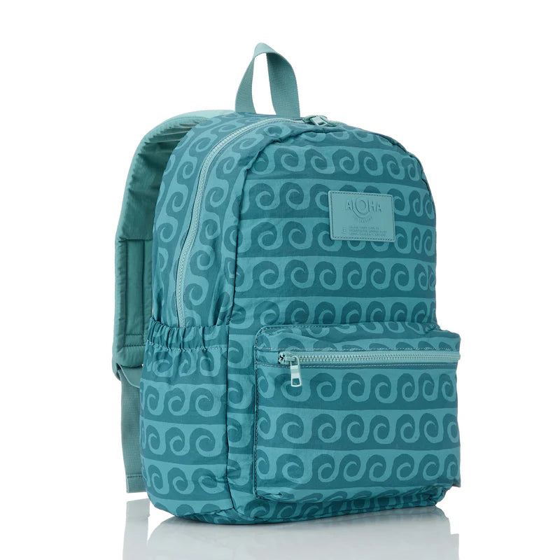ALOHA Collection Party Wave Backpack TIDE