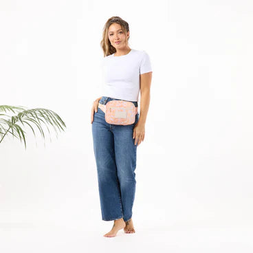 ALOHA Collection Lei Stand Keep It Light Hip Pack PEACHY